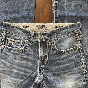 Buckle Black Jeans 29x34